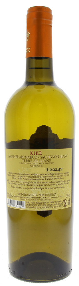 Traminer Sicilia Igp Kike Cantine Fina - Foto 2