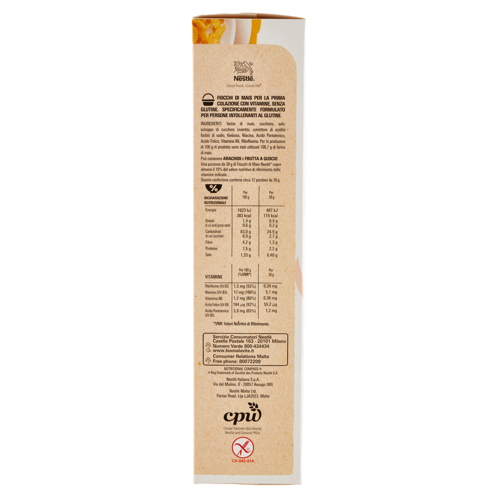 Corn Flakes Fiocchi Di Mais Go Free Senza Glutine Con Vitamine Nestlé - Foto 2