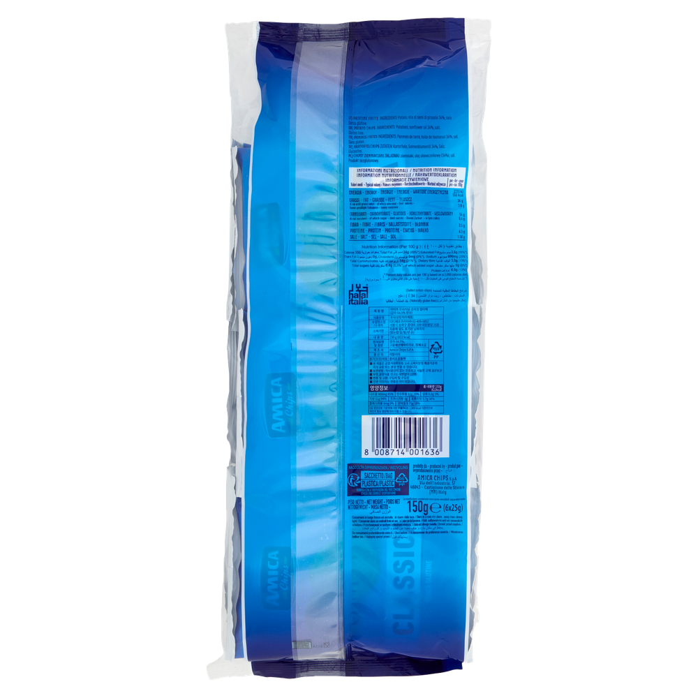 Patatine Originale Gusto Classico 6x25g Amica Chips - Foto 3
