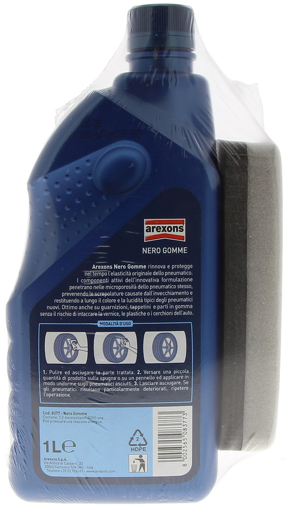 Nero Gomme 1l Arexons - Foto 2