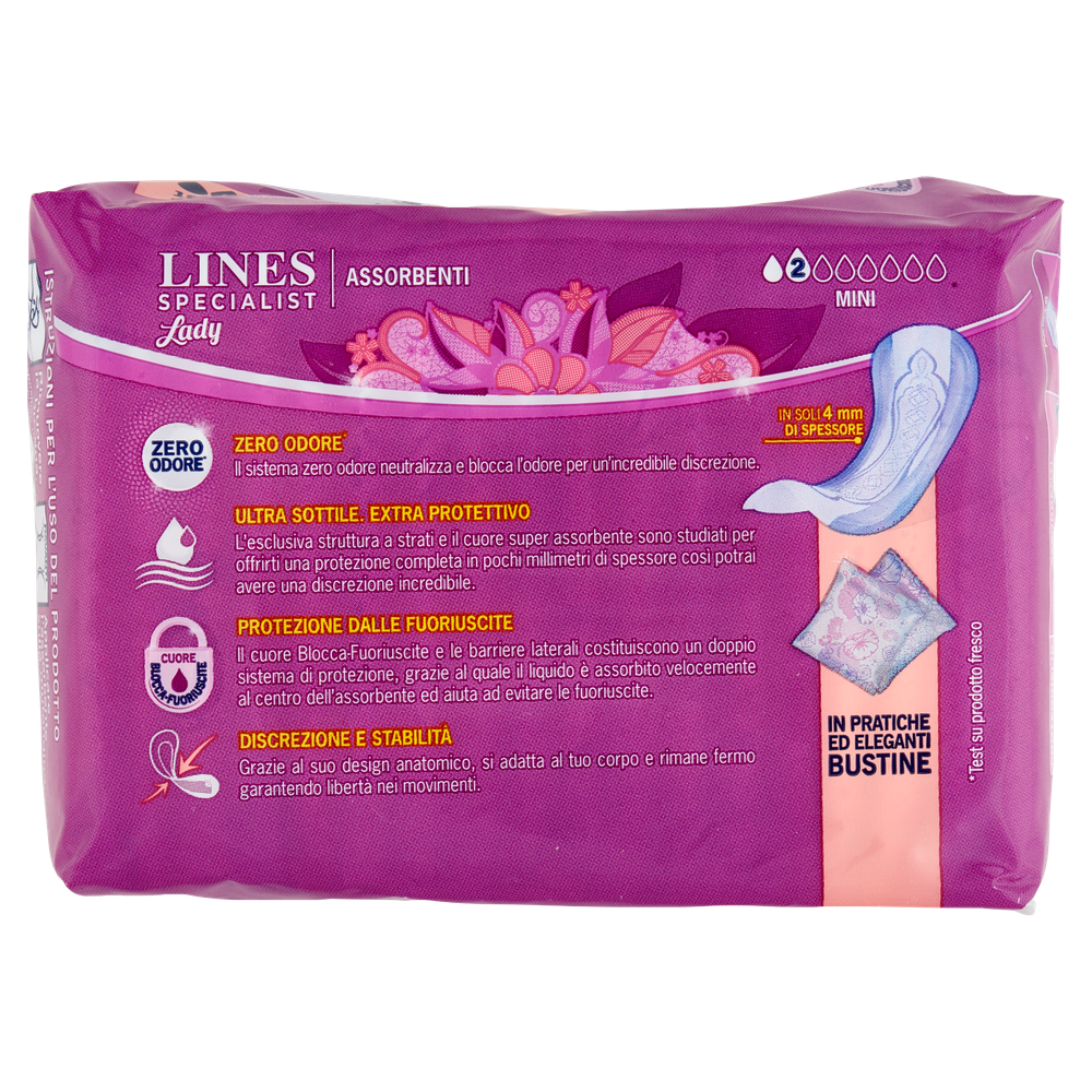 Assorbenti Lady Per Incontinenza Mini Lines Specialist