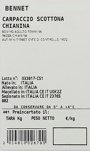 Carpaccio Di Scottona Chianina - Foto 3