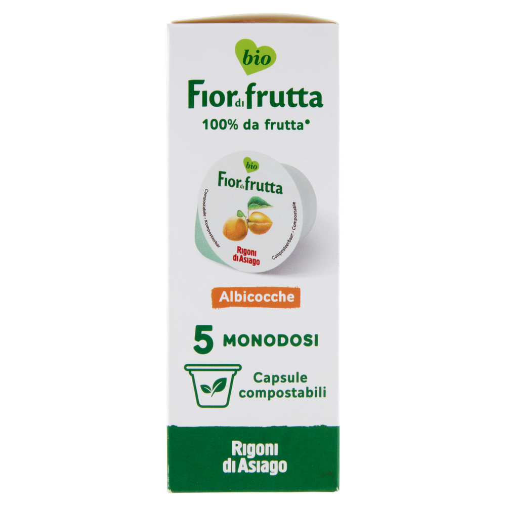 Confettura Fiordifrutta Alle Albicocche Bio 5x20g Rigoni Di Asiago - Foto 2