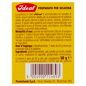 Gelatina In Dadi 2x25g Ideal - Foto 3