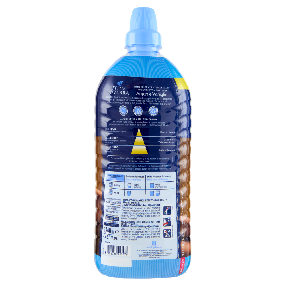 Ammorbidente Argan Vaniglia Felce Azzurra - Foto 3