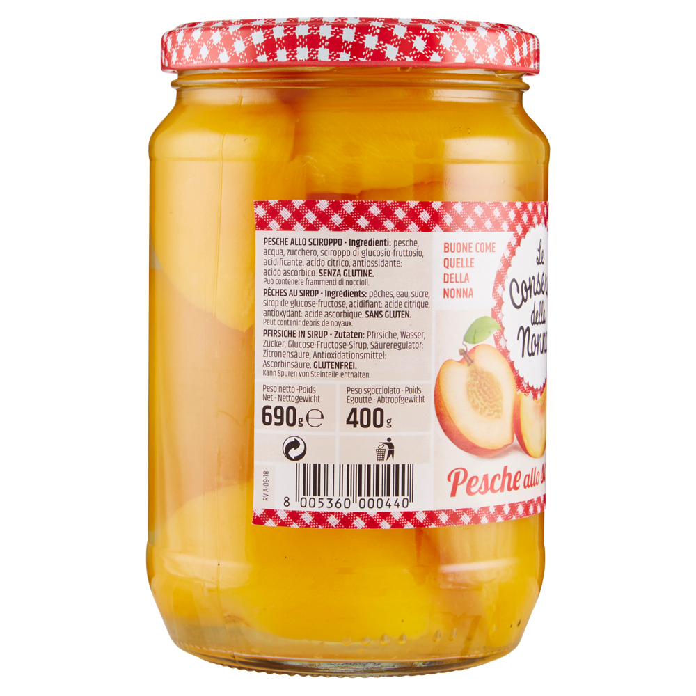 Pesche Sciroppate Conserve Della Nonna - Foto 2