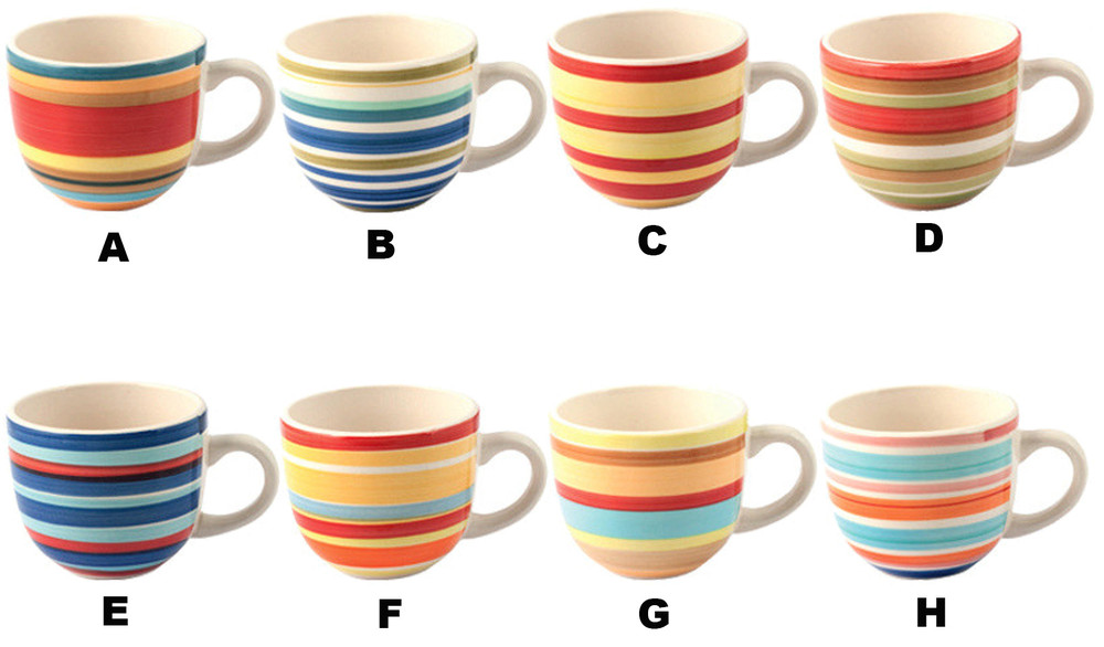 Tazza The' 100 Righe Color - Foto 1