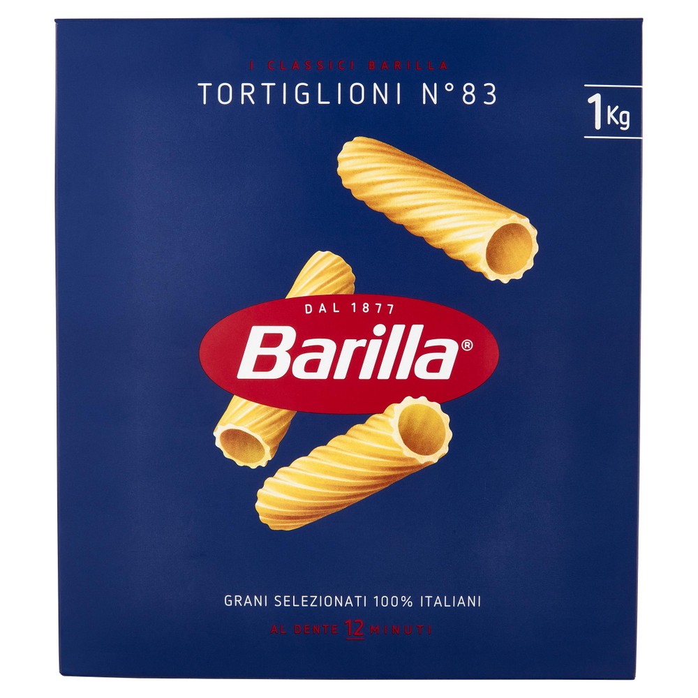 Pasta Tortiglioni N.83 100% Grano Italiano Barilla - Foto 1