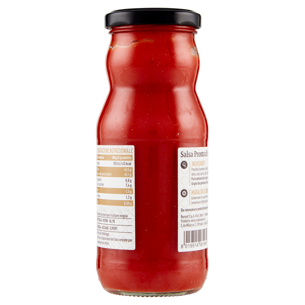 Salsa Di Pomodoro Ciliegino Selezione Gourmet Bennet - Foto 3