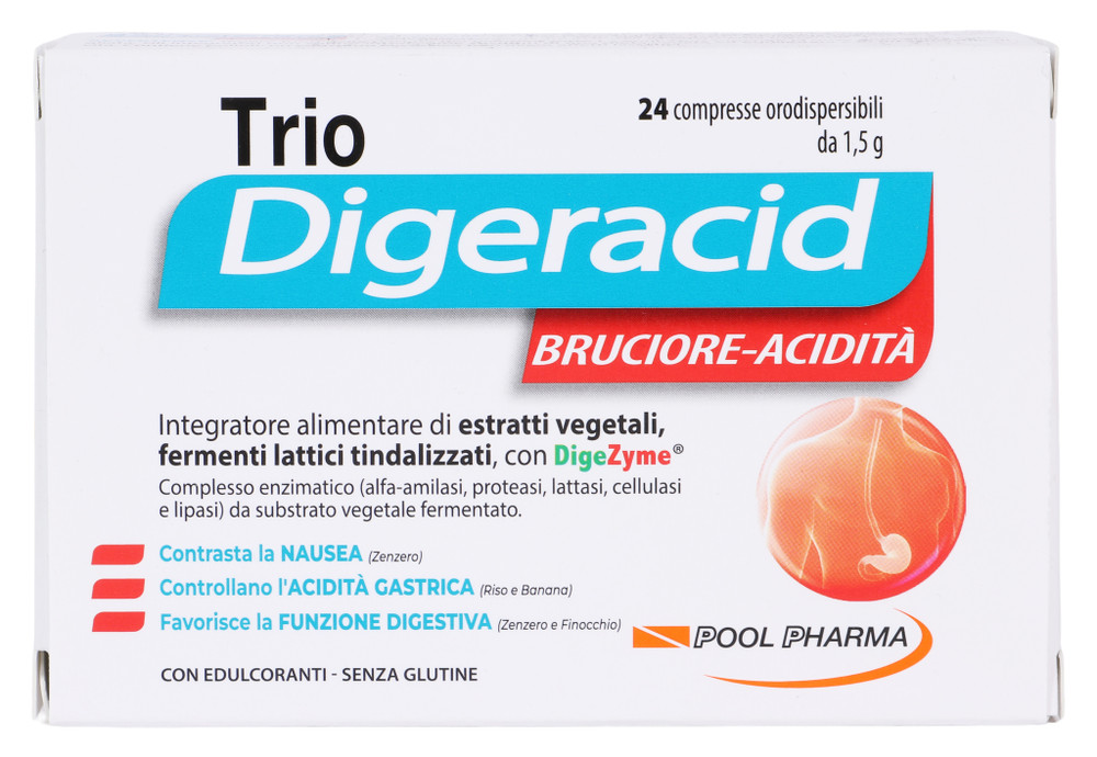 Pool Pharma Trio Digeracid Compresse - Foto 1