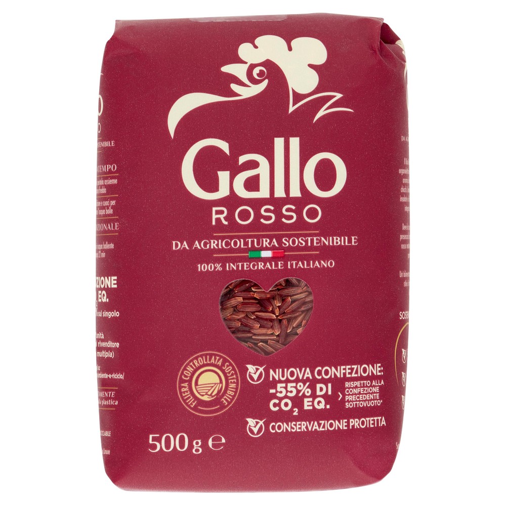 Riso Rosso Integrale Gallo - Foto 1