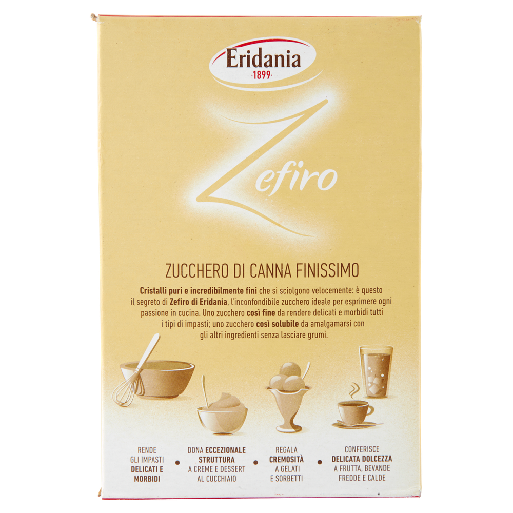 Zucchero Di Canna Finissimo Zefiro Eridania - Foto 3