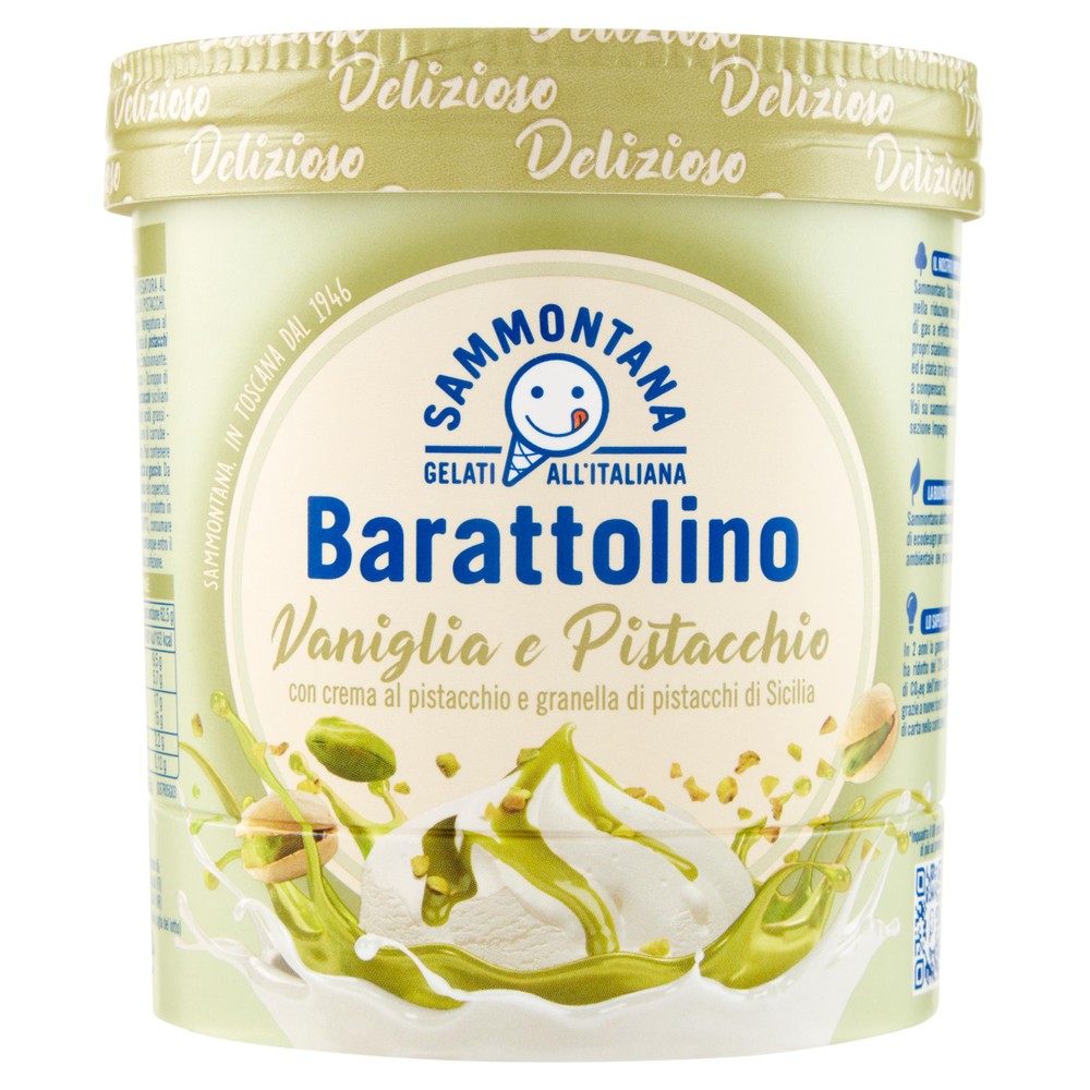 Barattolino Delizioso Vaniglia E Pistacchio Sammontana - Foto 1