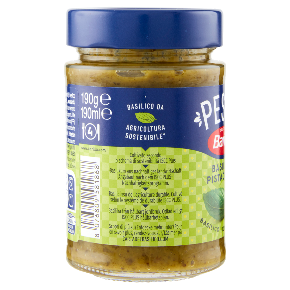 Pesto Basilico E Pistacchio Senza Glutine Barilla - Foto 2