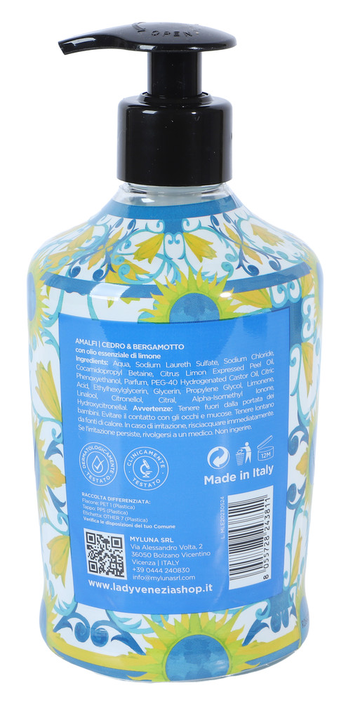 Sapone Liquido Mani Amalfi Cedro E Bergamotto Lady Venezia - Foto 3