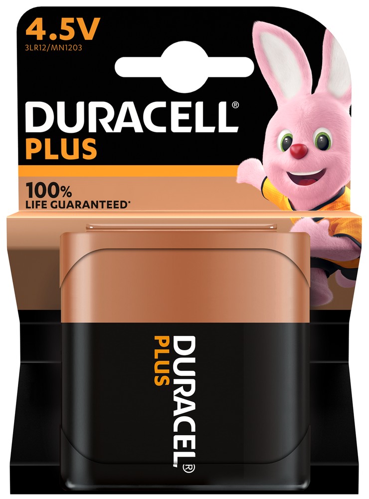 Pila Piatta 4,5v +100% Extra Life Duracell Plus - Foto 1