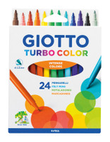 24 Pennarelli Punta Fine Turbo Color Giotto