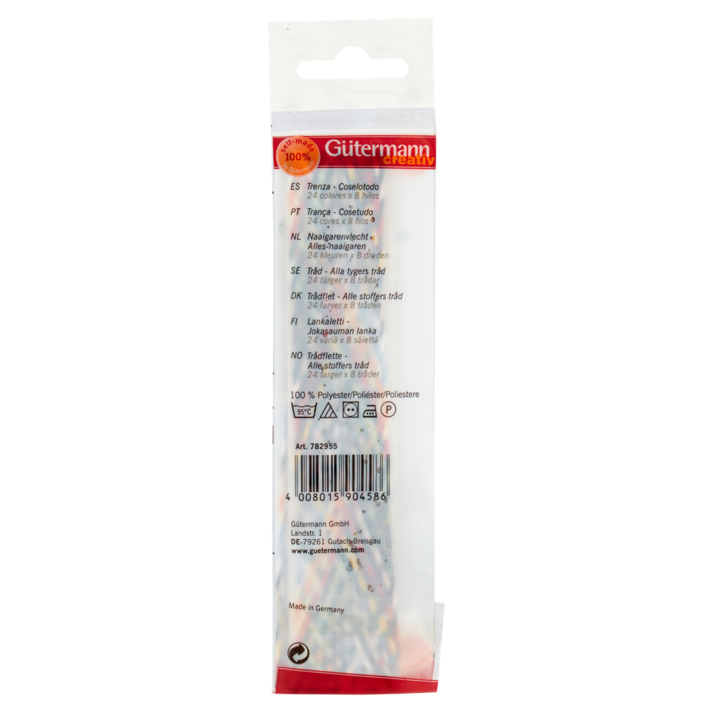 Treccia Cucitutto 24 Colori Con 8 Fili Con Ago Gutermann - Foto 3