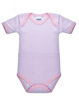 Body Neonata Mezza Manica 6 / 9 Rigato Rosa Intimami Body Neonata Mezza Manica 6 / 9 Rigato Rosa Intimami