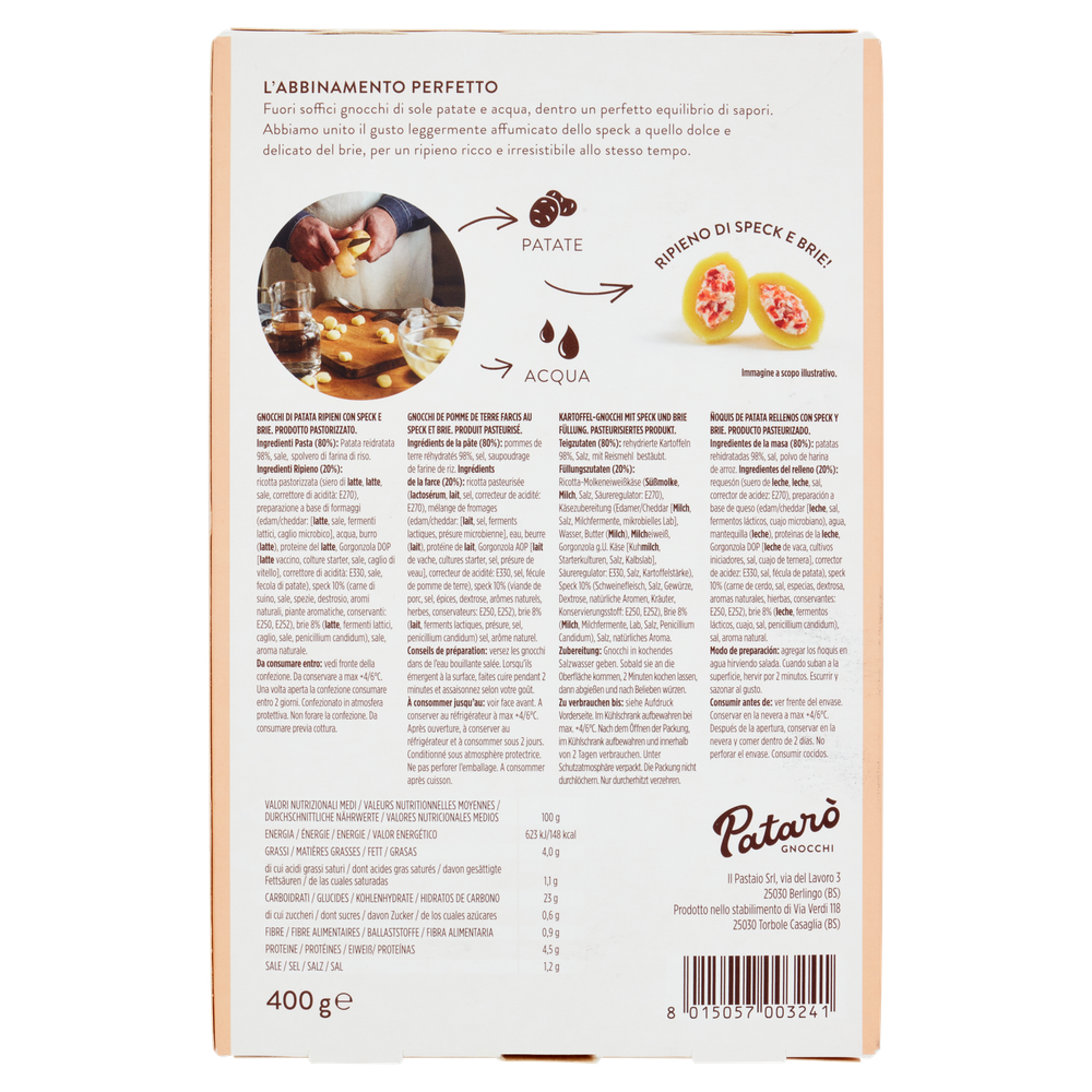 Gnocchi Ripieni Di Speck E Brie Pataro' - Foto 3