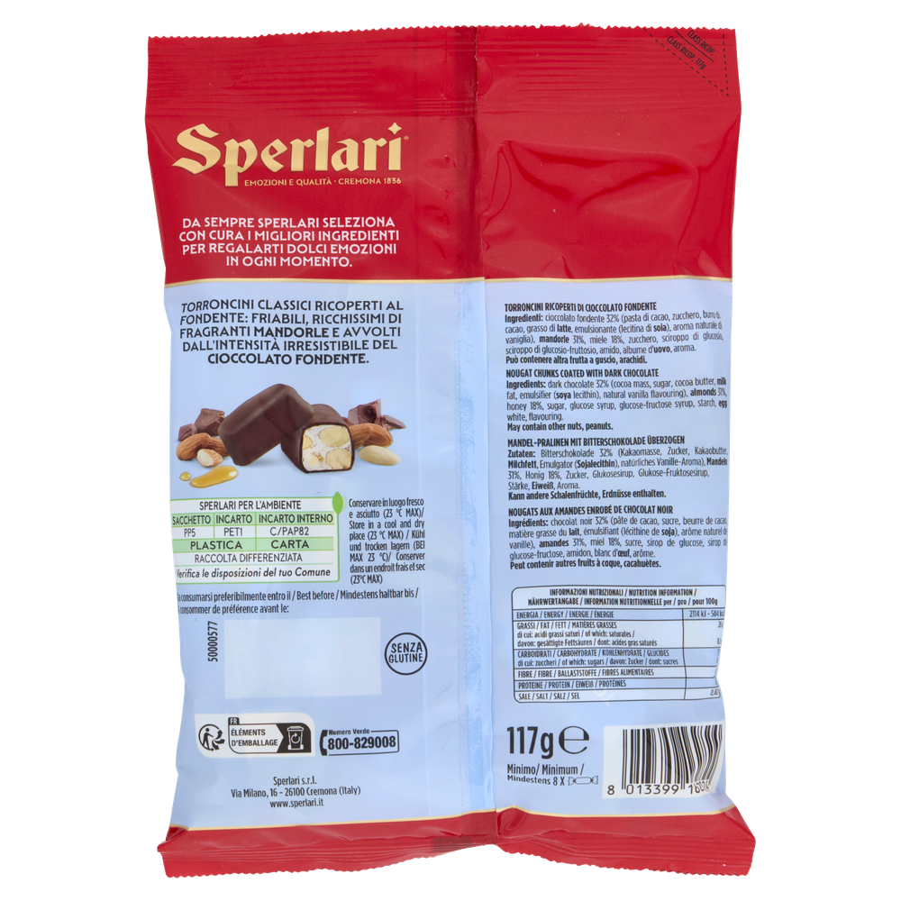 Torroncini Classici Ricoperti Cioccolato Sperlari - Foto 3