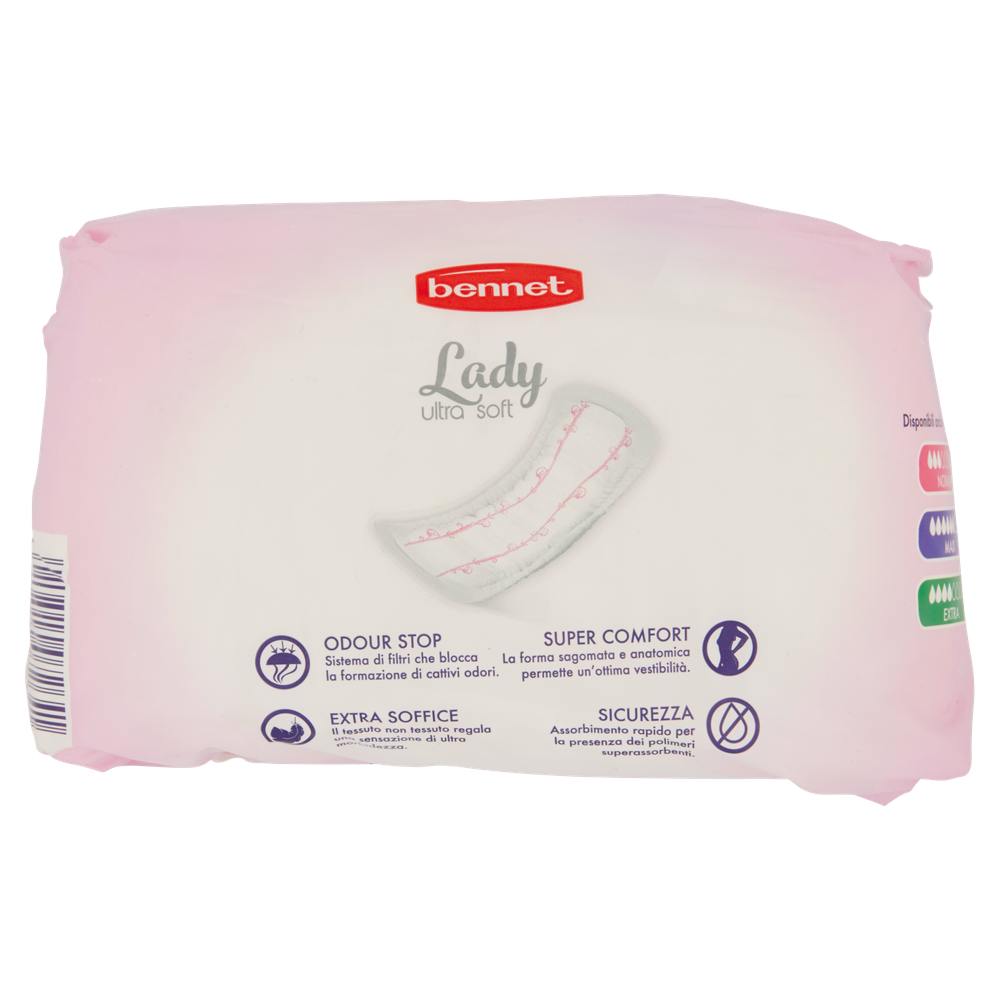 Assorbenti Lady Ultra Soft Maxi Notte Bennet - Foto 3