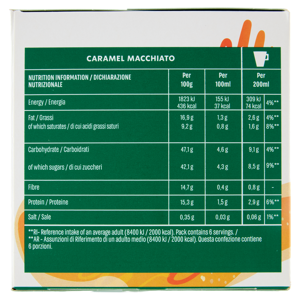 Capsule Caffè Caramel Macchiato 12 Pz Compatibili Dolce Gusto - Foto 2