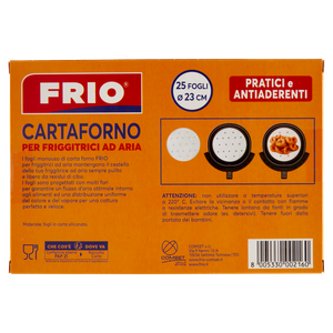 25 Fogli Tondi Cartaforno Per Friggitrici Ad Aria Frio - Foto 3