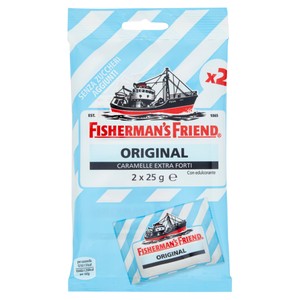 Caramelle Mentolo E Eucalipto Senza Zucchero 2x25g Fisherman's Friend - Foto 1