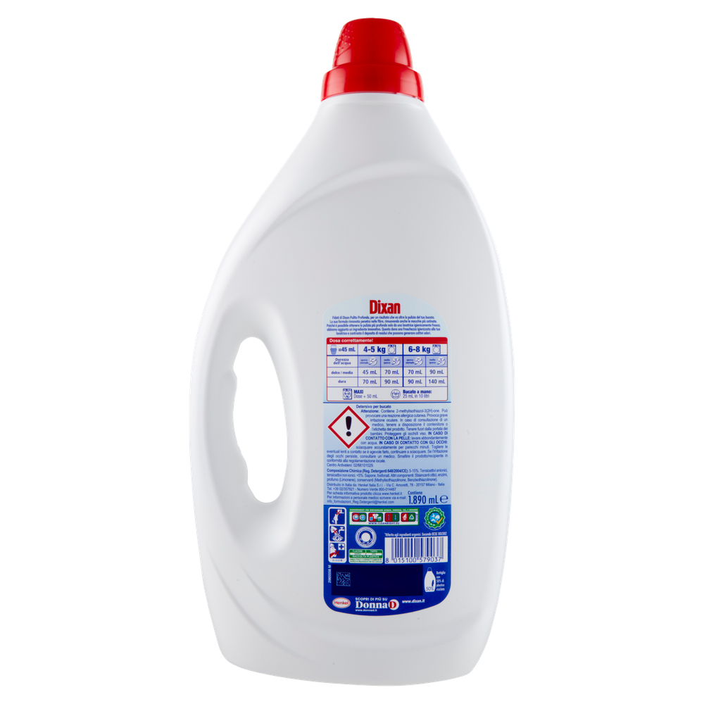 Detersivo Liquido 42 Lavaggi Dixan - Foto 3
