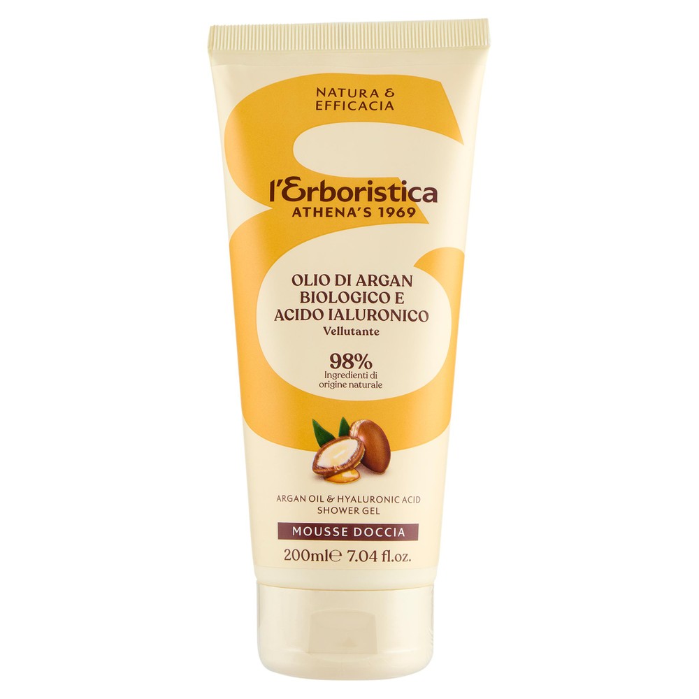 Mousse Doccia Argan L'erboristica - Foto 1