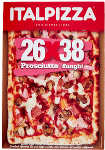 Pizza Prosciutto E Funghi 26x38 Italpizza