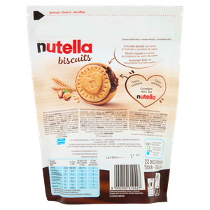 Biscotti Nutella Biscuits Con Crema Di Nocciole E Cacao 22x13g Nutella - Foto 3