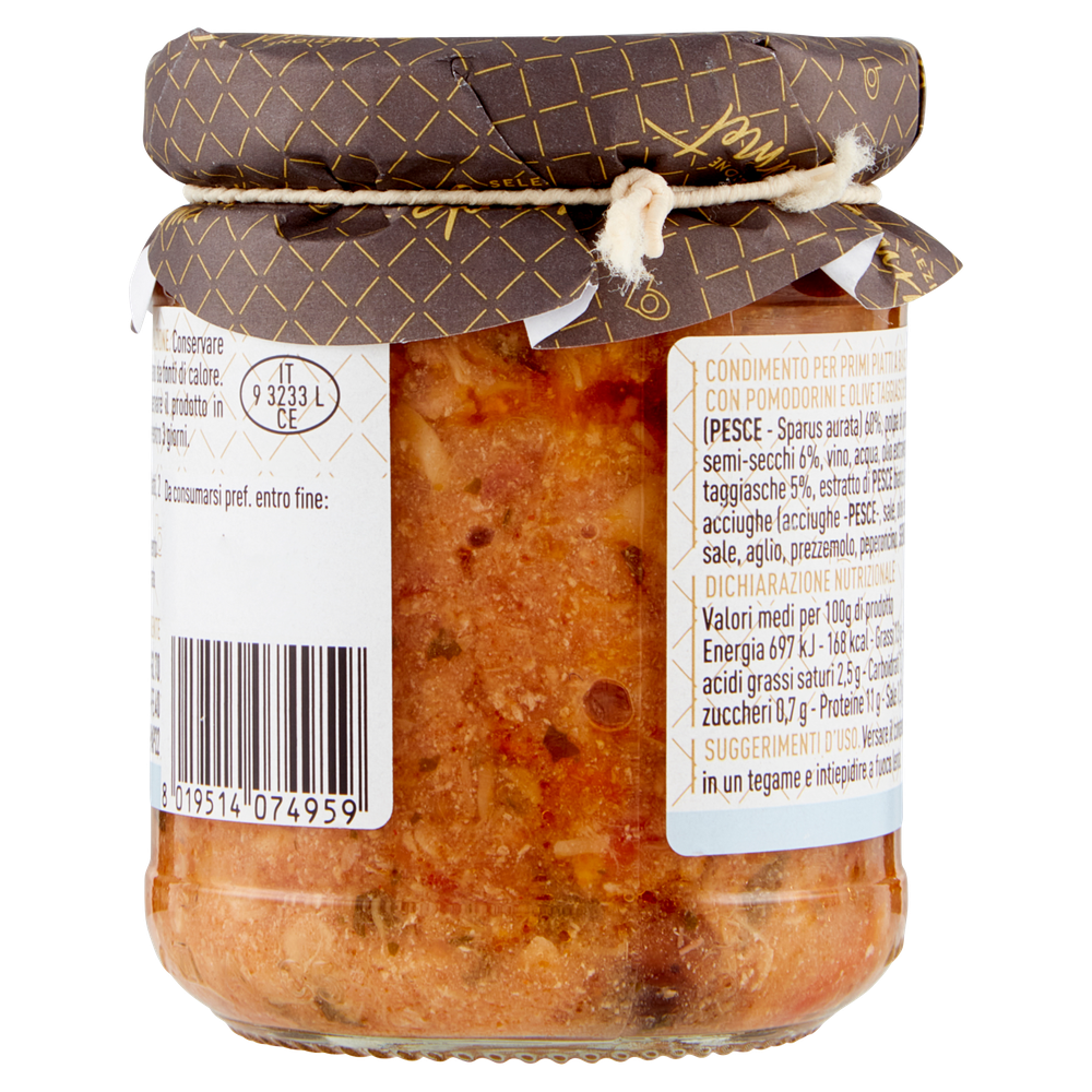 Sugo Di Orata Con Pomodorini E Olive Selezione Gourmet Bennet - Foto 3