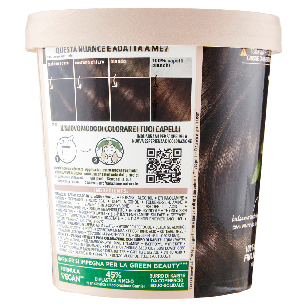 Colorazione Permanente 4.0 Castano Cioccolato Good Garnier - Foto 2