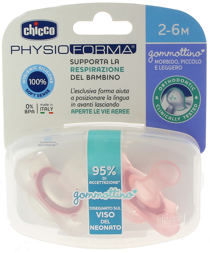 Gommotto Physioforma In Silicone Girl 2-6 Mesi