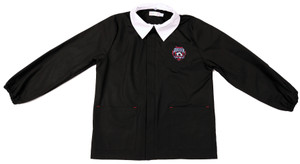 Casacca Scuola Bambino 6 Anni Nero Ricamo Calcio - Foto 1