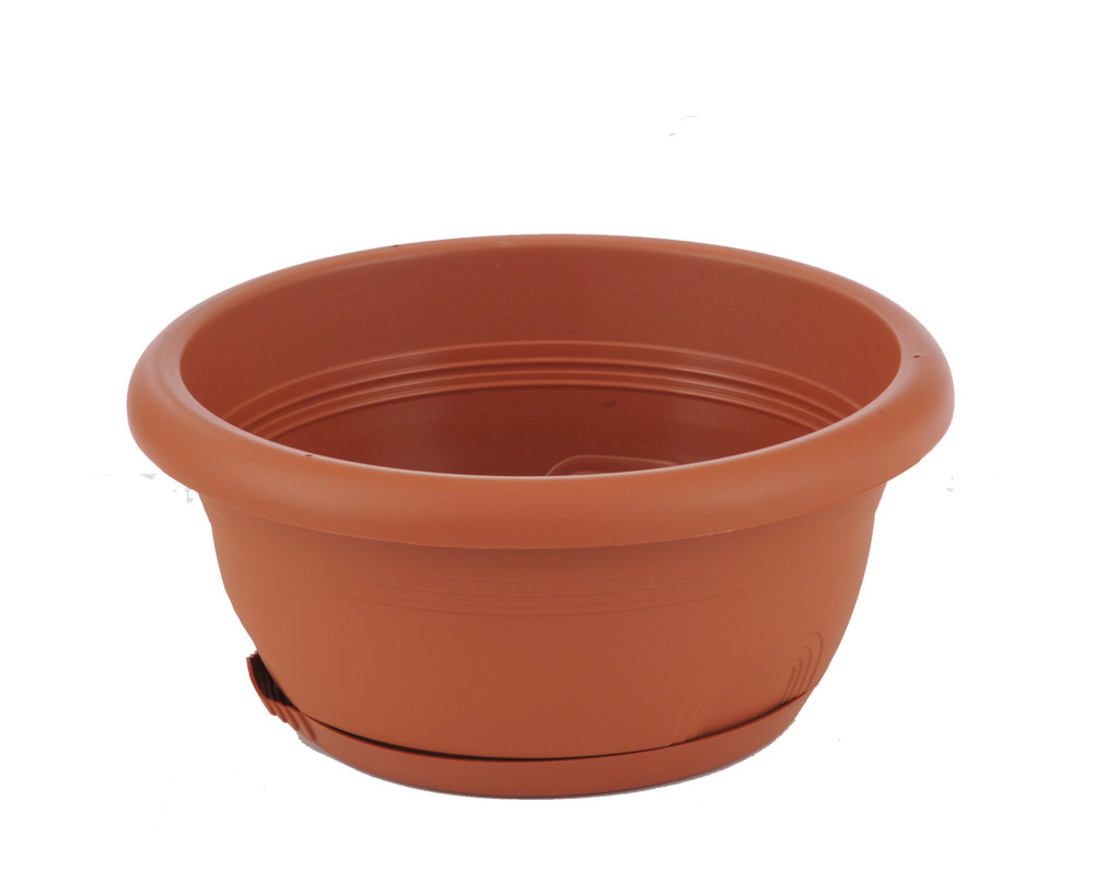 Ciotola Con Riserva D'acqua D.25 Cm Colore Cotto Stefanplast - Foto 1