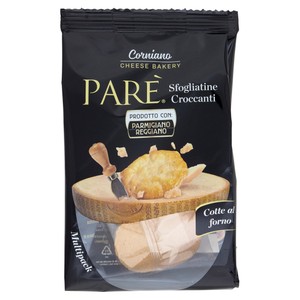 Parè Sfogliatine Croccanti Con Parmigiano Reggiano Multipack - Foto 1