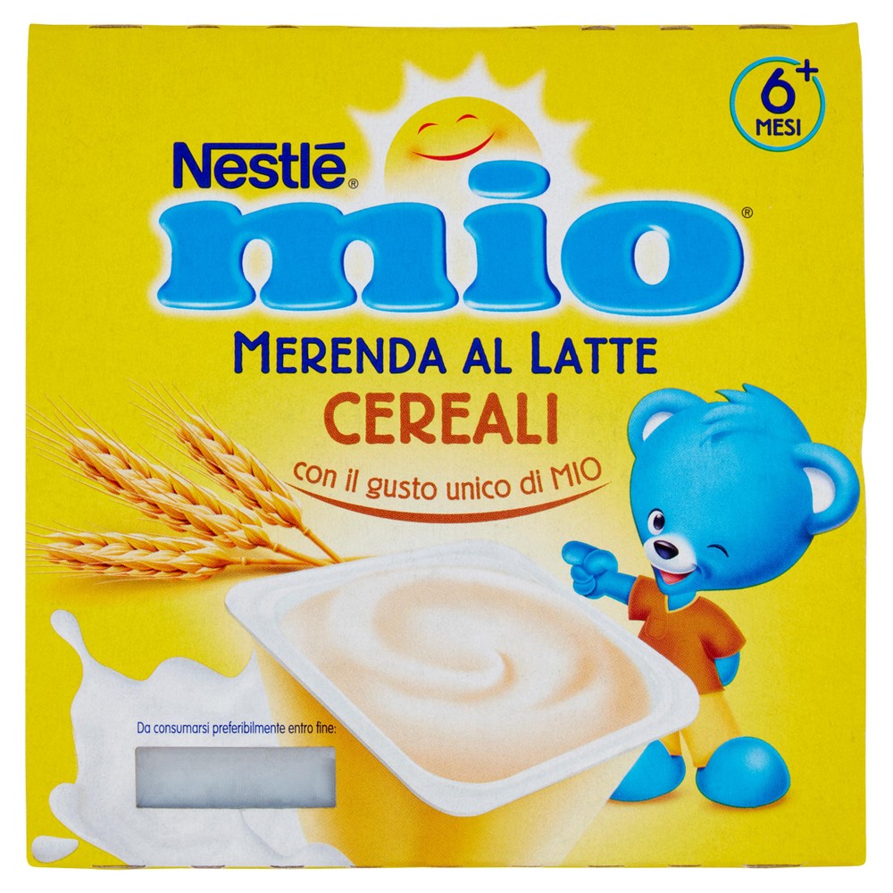 Merenda Al Latte Cereali Da 6 Mesi Nestlé Mio