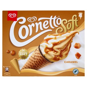 Cornetto Soft Caramel 4x79g - Foto 1