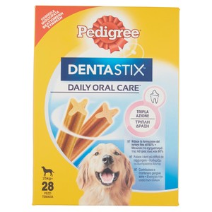 Snack Per Cani Pedigree Dentastix Oltre 25 Kg Conf. Da 28