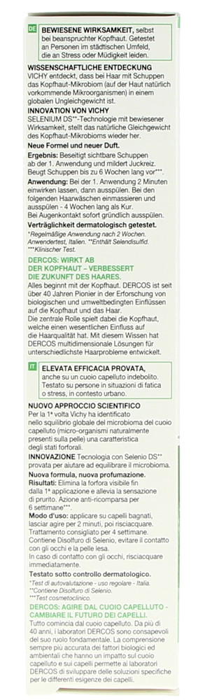 Shampoo Anti-Forfora Capelli Grassi Dercos - Foto 2