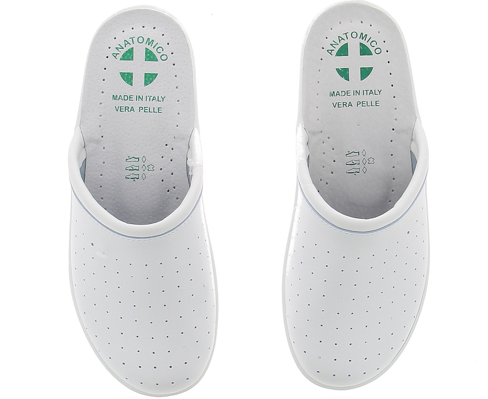 Ciabatte Uomo Sanitarie 43 Bianco - Foto 2