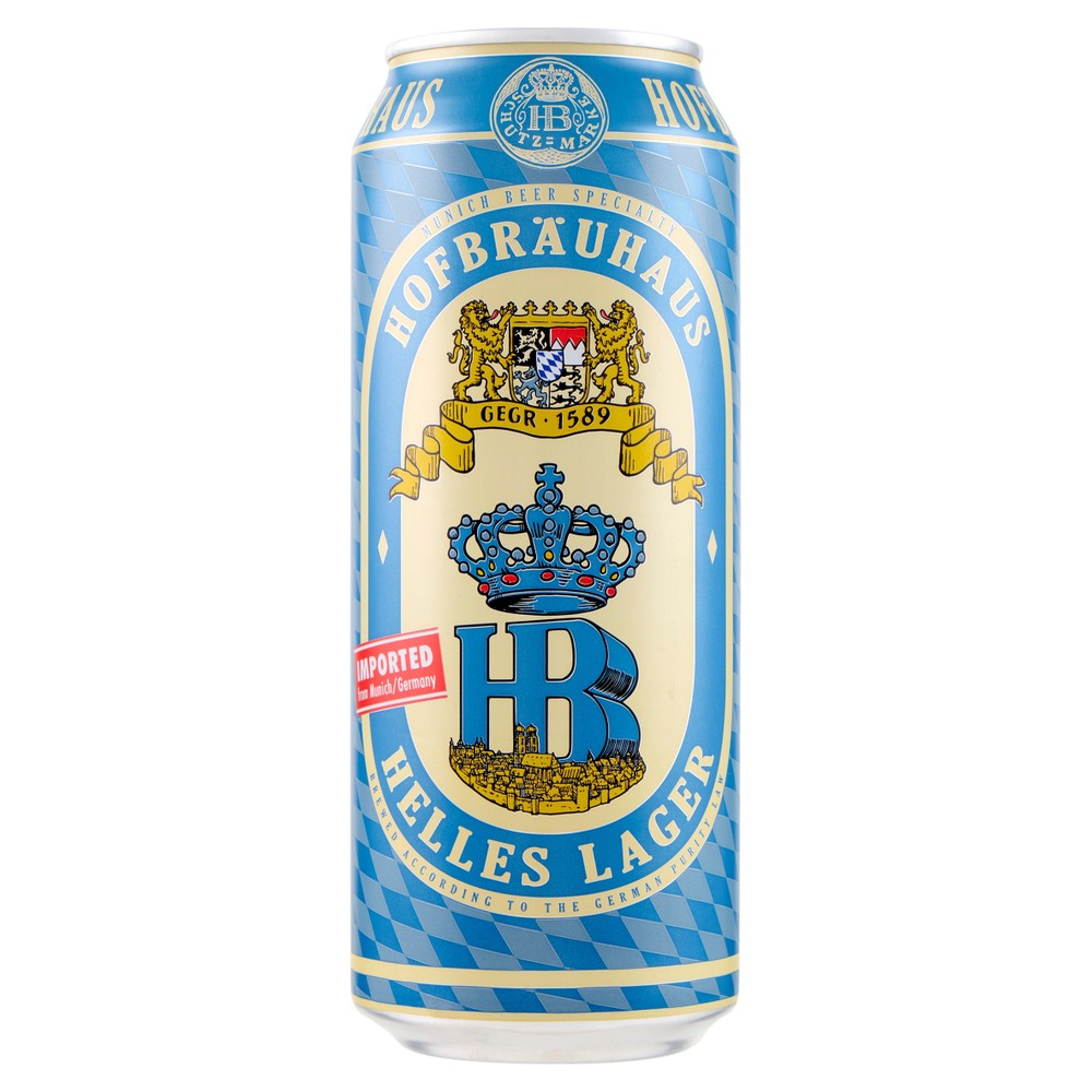 Lattina Birra Hb Helles Lager Hofbrau Munchen - Foto 1