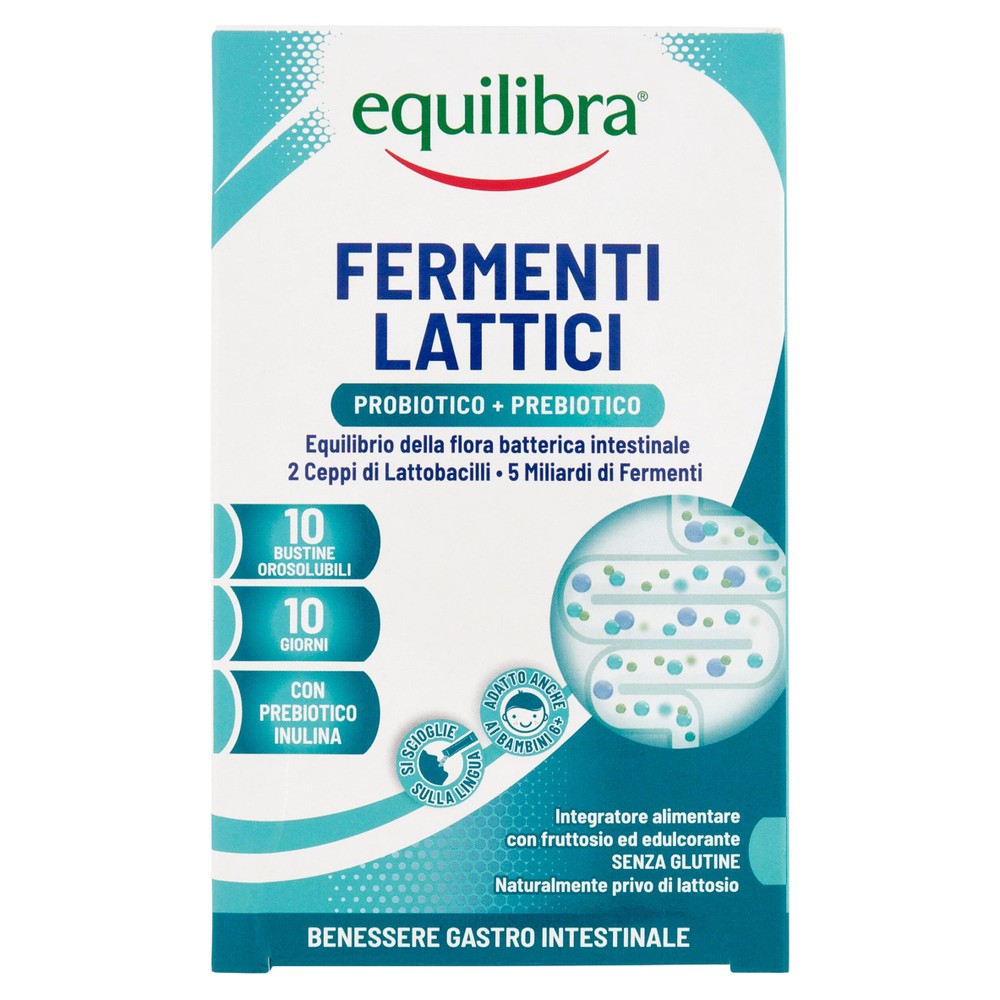 Fermenti Lattici Equilibra 10 Bustine Orosolubili - Foto 1