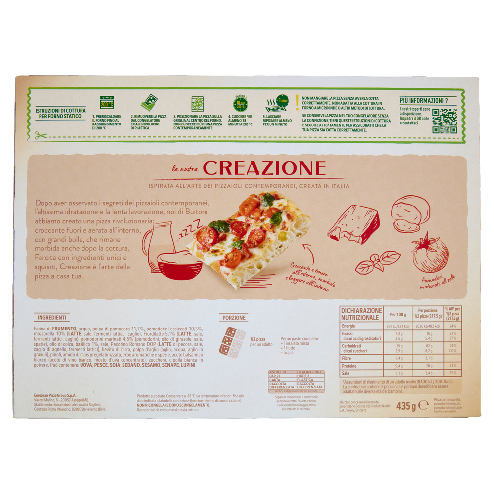 Pizza Mozzarella, Pomodorini Essicati, Marinati E Basilico - Foto 3