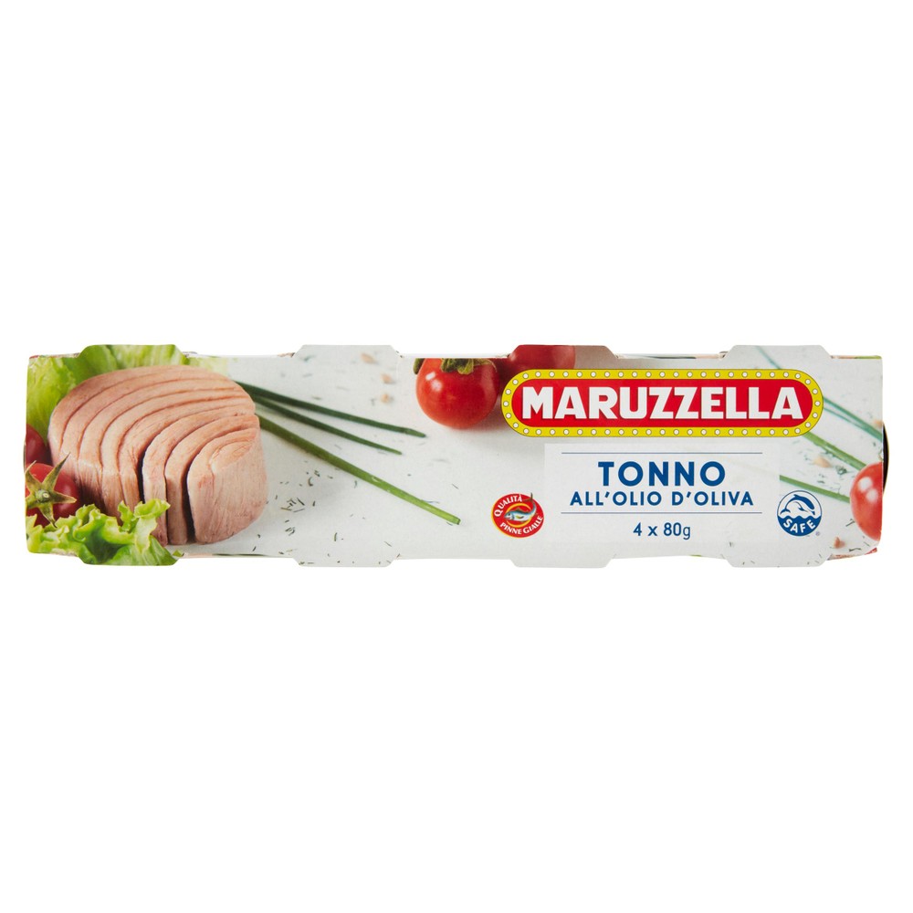Tonno All'olio D'oliva 4x80g Maruzzella - Foto 1