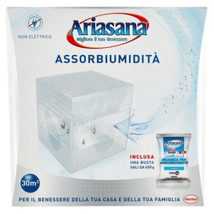 Kit Mini Assorbiumidita' + Ricarica Sali Inodore 450 Gr Ariasana - Foto 1