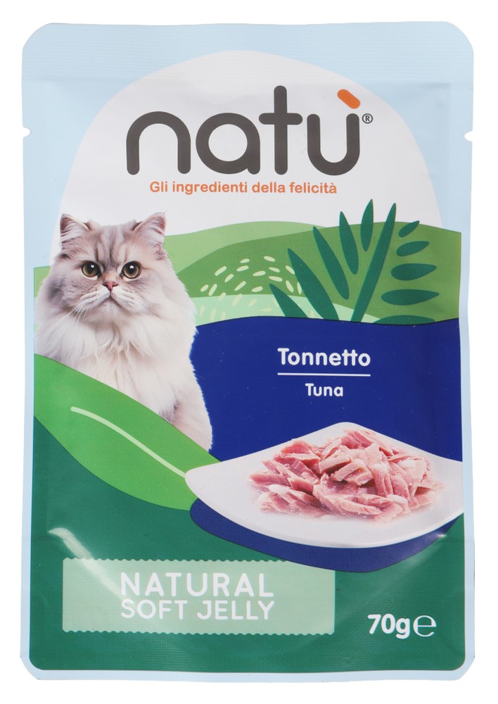 Alimento Umido Gatti Tonnetto Natu' - Foto 1